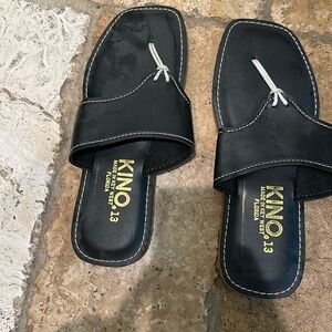 Kino leather sandals. Never worn.